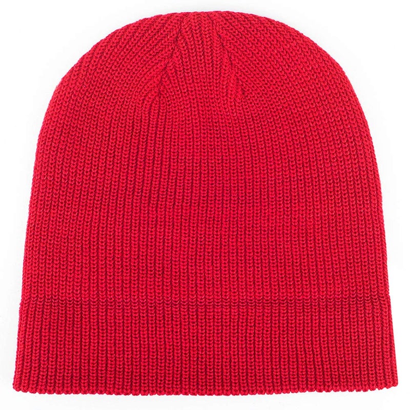 Paladoo Red Knit Beanie Hat for Men - Image 3